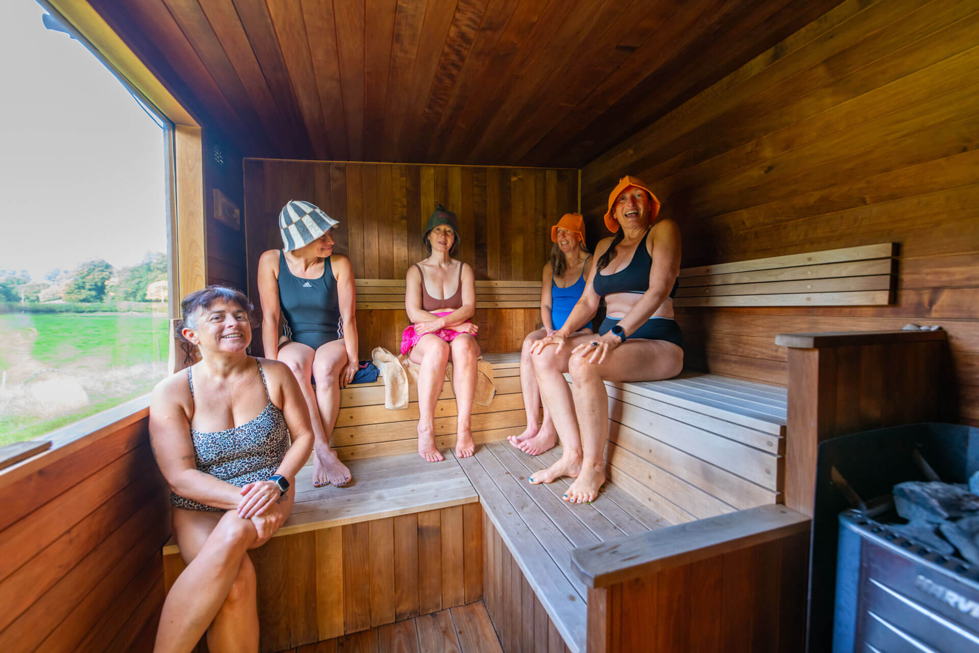 Motts Sauna at Menheniot oct 2025