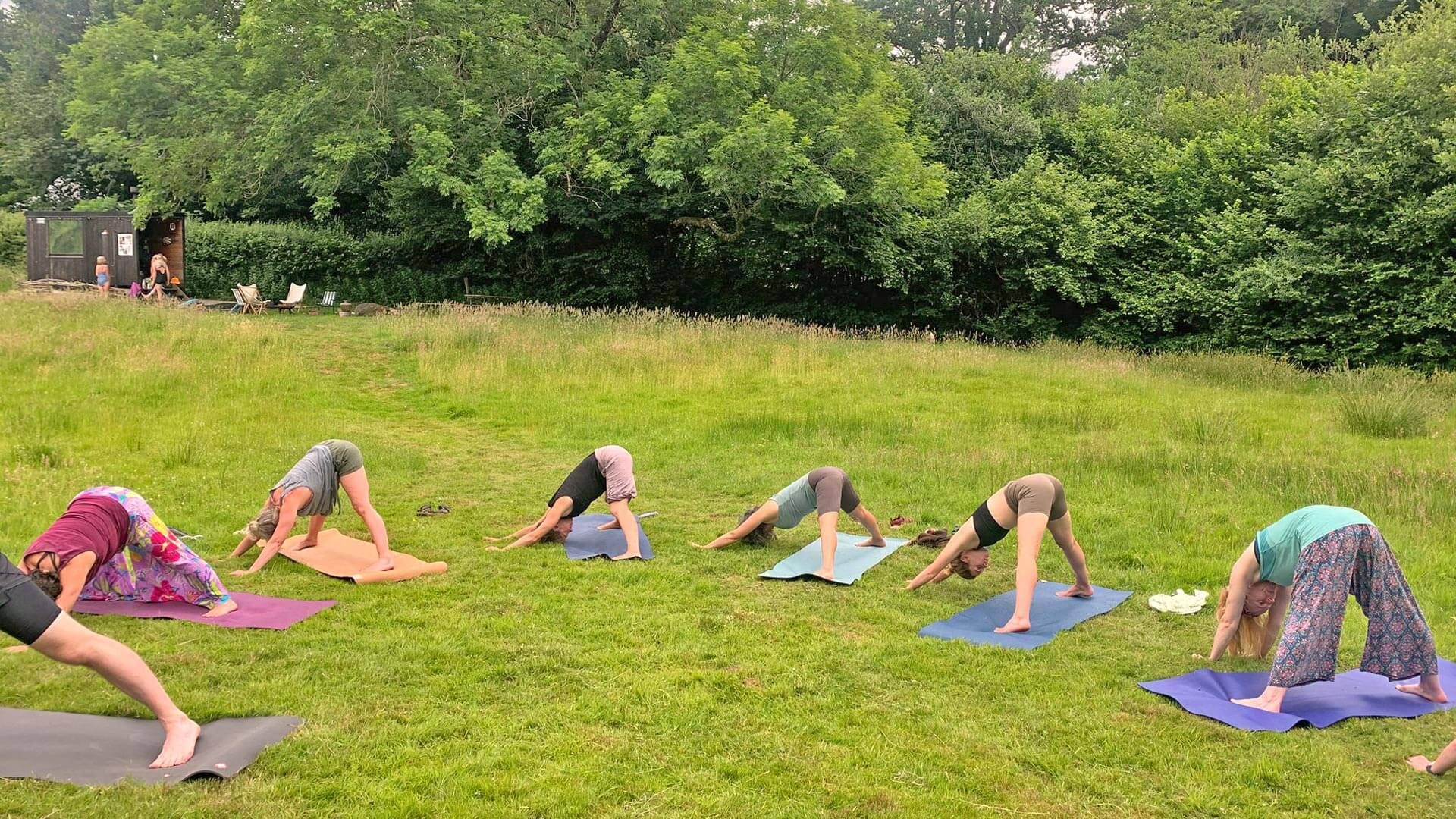 Rame yoga and Motts Sauna event